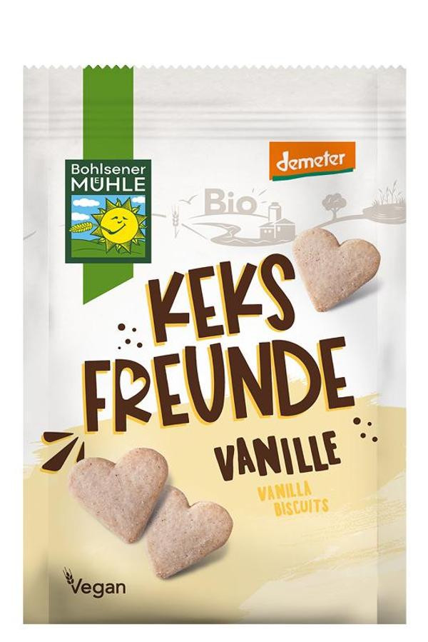 Produktfoto zu Keksfreunde Vanille 125g