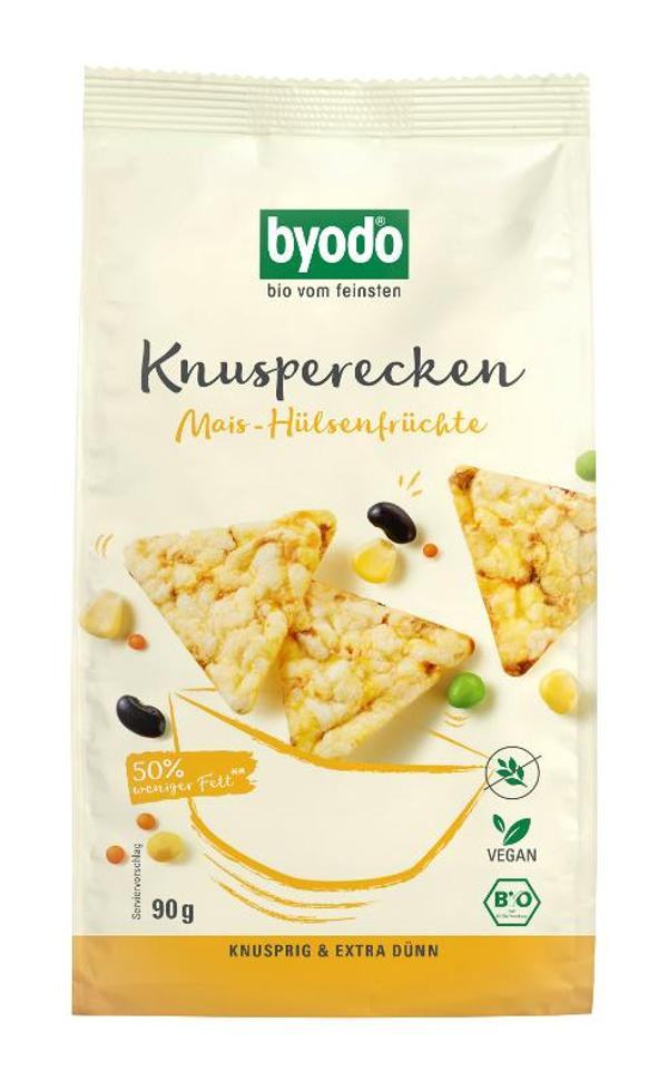 Produktfoto zu Knusperecken Mais Hülsenfrüchte 90g