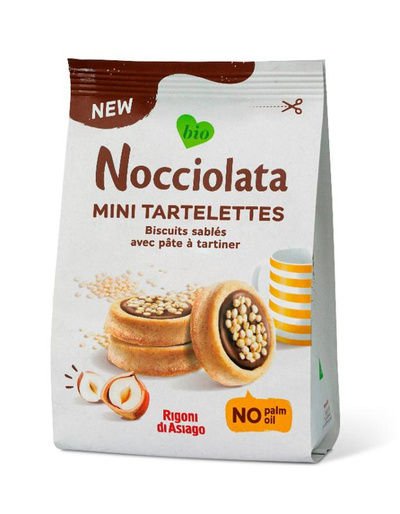 Produktfoto zu Tartelettes Nocciolata 250g