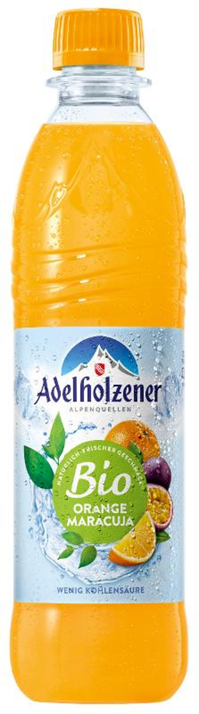 Produktfoto zu Adelholzener Orange Maracuja 12 x 0,5l
