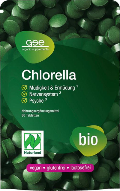 Produktfoto zu Chlorella 80 Tbl a 500mg
