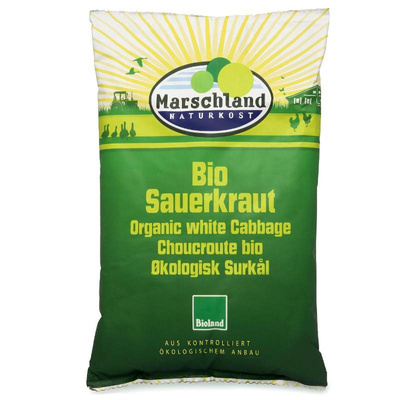 Produktfoto zu Sauerkraut im Folienbeutel 500g