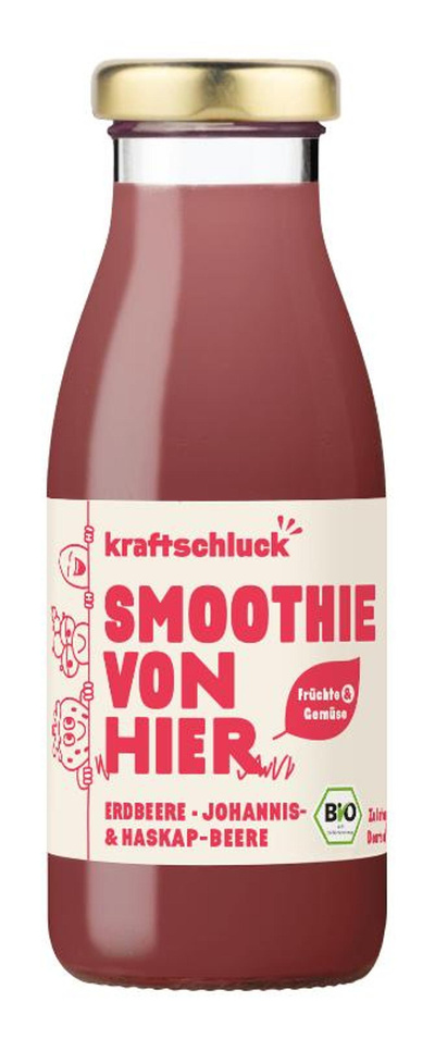 Produktfoto zu Erdbeer Johannisbeer Smoothie 250ml
