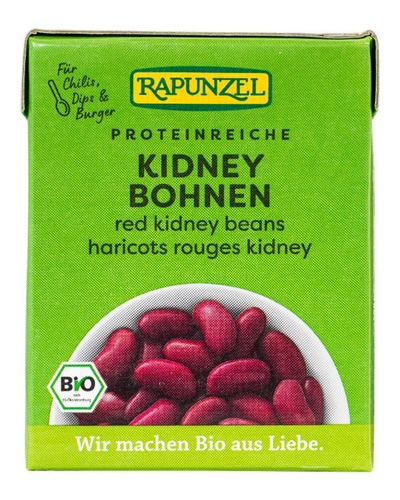 Produktfoto zu Rote Kidney Bohnen Tetra Pak 380g
