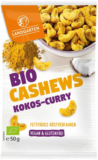 Produktfoto zu Cashews Kokos-Curry 50g