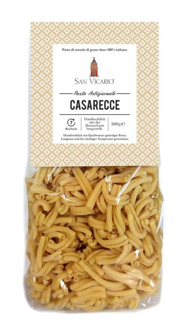 Produktfoto zu Pasta Casarecce artigianali al bronzo 500g