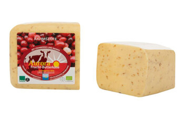 Produktfoto zu Butterkäse mit Cranberry und Ingwer