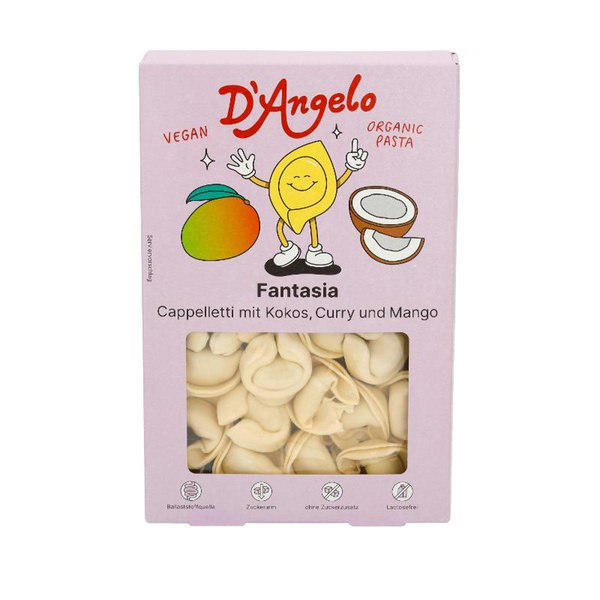 Produktfoto zu Cappelletti mit Kokos, Curry und Mango 250g