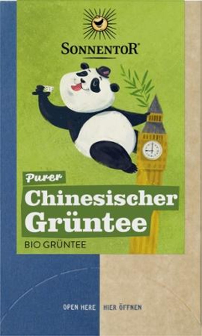 Produktfoto zu Purer Chinesischer Grüntee 18x1,5g