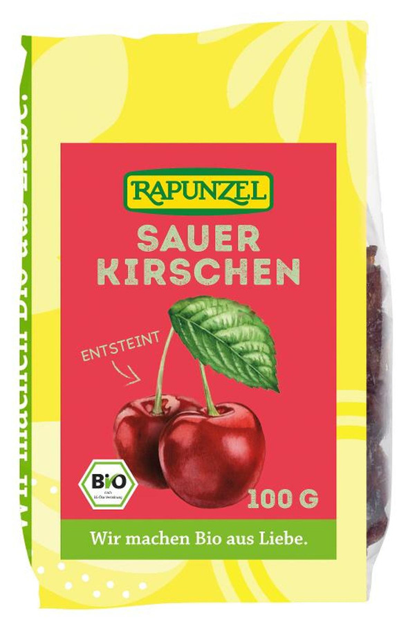 Produktfoto zu Sauerkirschen ohne Stein 100g