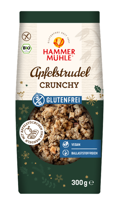 Produktfoto zu Apfelstrudel Crunchy 300g