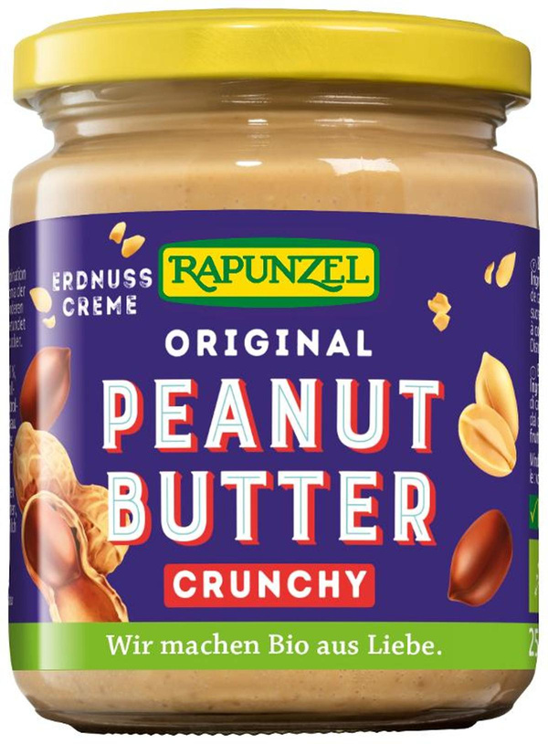 Produktfoto zu Peanutbutter Crunchy 250g