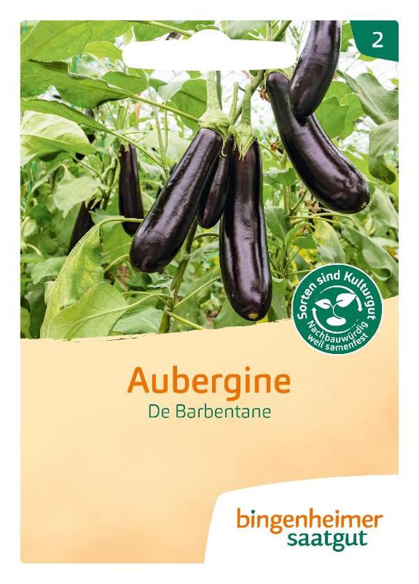 Produktfoto zu Saatgut Aubergine De Barbentane