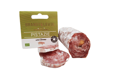 Produktfoto zu Gourmet - Salami Pistazien und Zitrone 160g