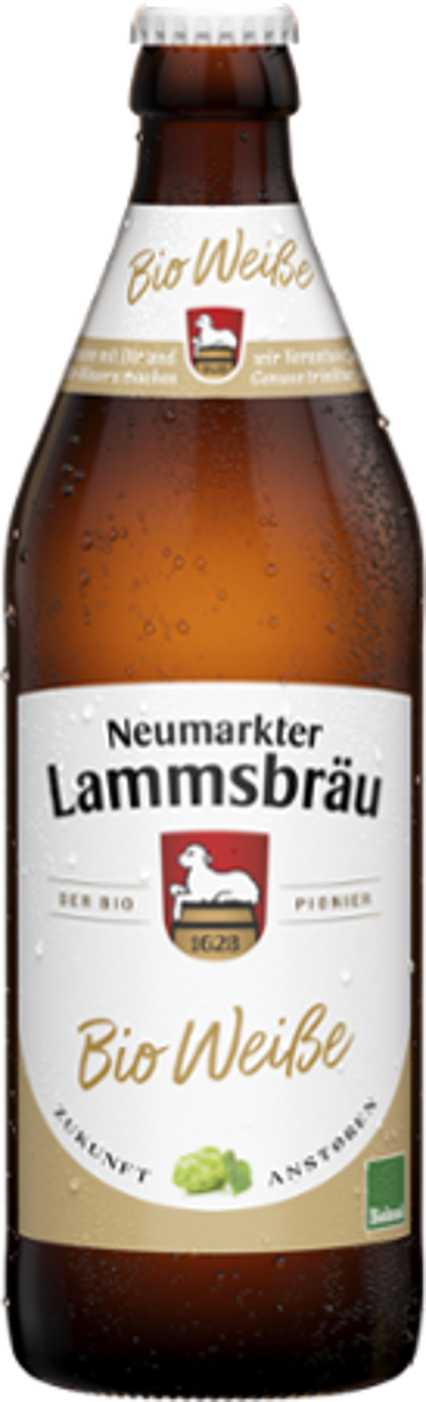 Produktfoto zu Lammsbräu Weiße 10 x 0,5l