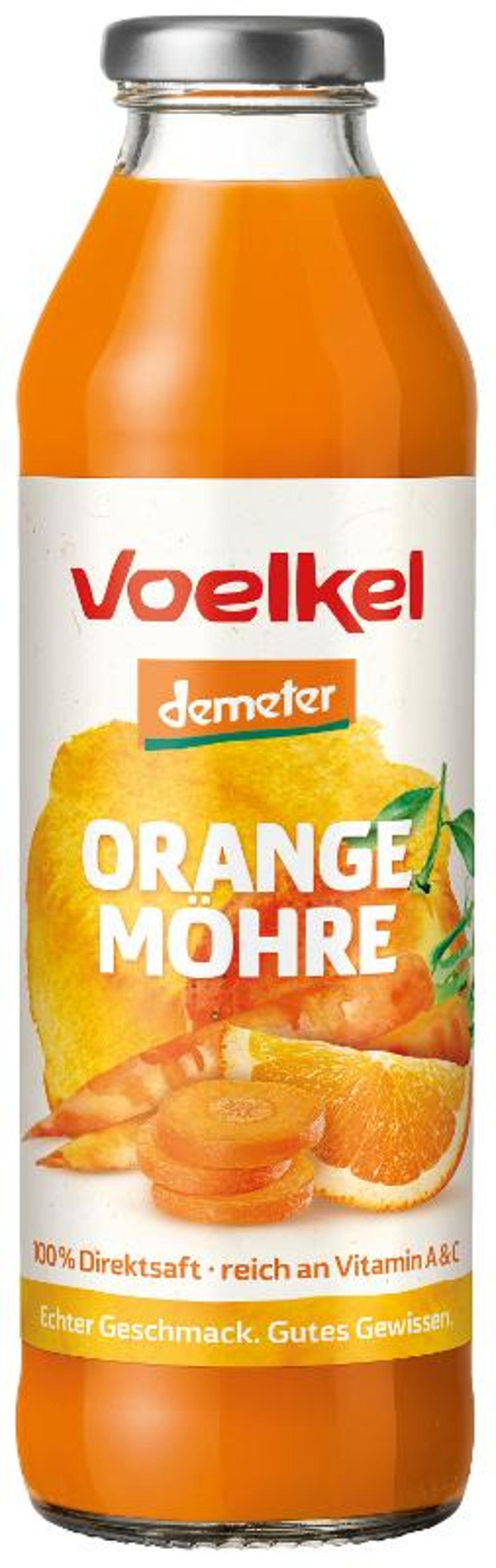 Produktfoto zu Orange Möhre Saft 8 x 0,5l