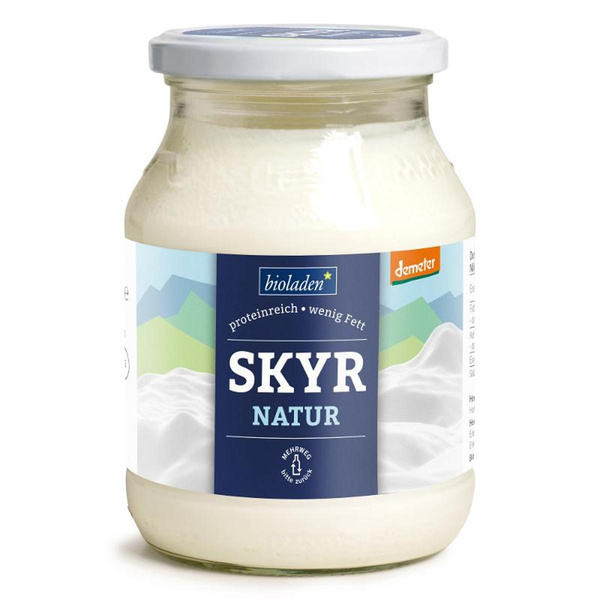 Produktfoto zu Skyr Natur im Glas 2% 500g