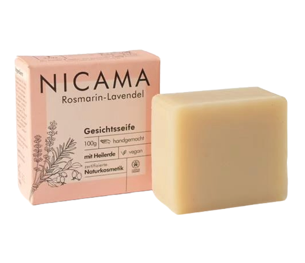 Produktfoto zu Gesichtsseife Lavendel-Rosmarin 100g