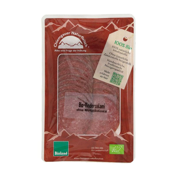Produktfoto zu Chiemgauer Rindersalami 65g