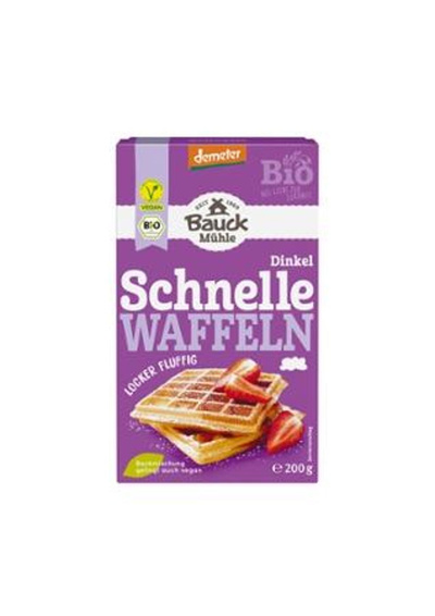 Produktfoto zu Backmischung Dinkel Waffeln 200g