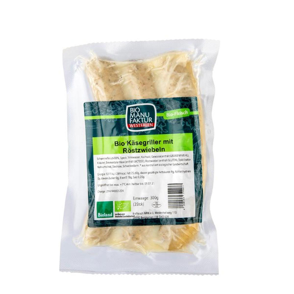 Produktfoto zu Käsegriller mit Röstzwiebeln 300g (3 Stück)