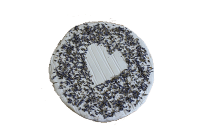 Produktfoto zu Ziegenbrie mit Lavendel, Hof Steinrausch