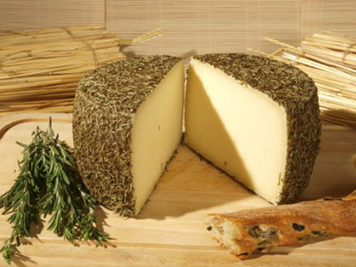 Produktfoto zu El Romero, Schafkäse mit Rosmarin und Honig