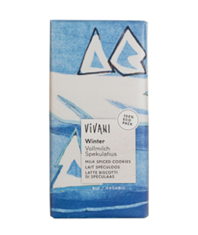 Produktfoto zu Winterschokolade Spekulatius 100g