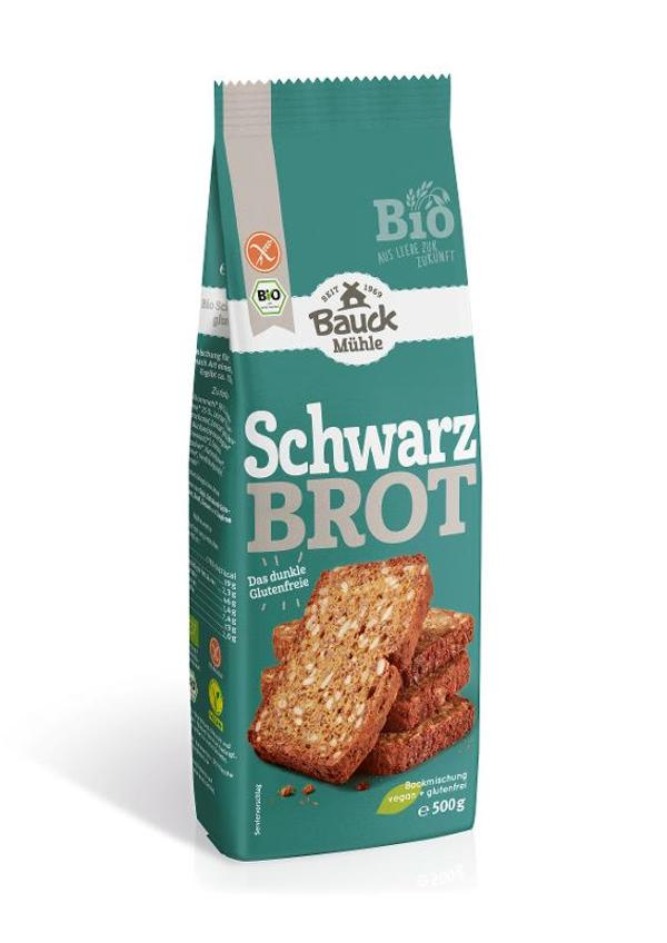 Produktfoto zu Schwarzbrot Backmischung 500g