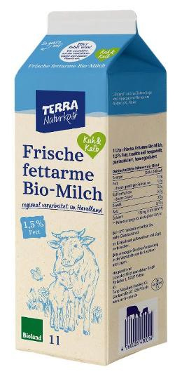 Produktfoto zu Frischmilch 1,5% 1l