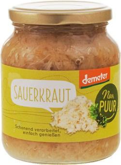 Produktfoto zu Sauerkraut im Glas 350g