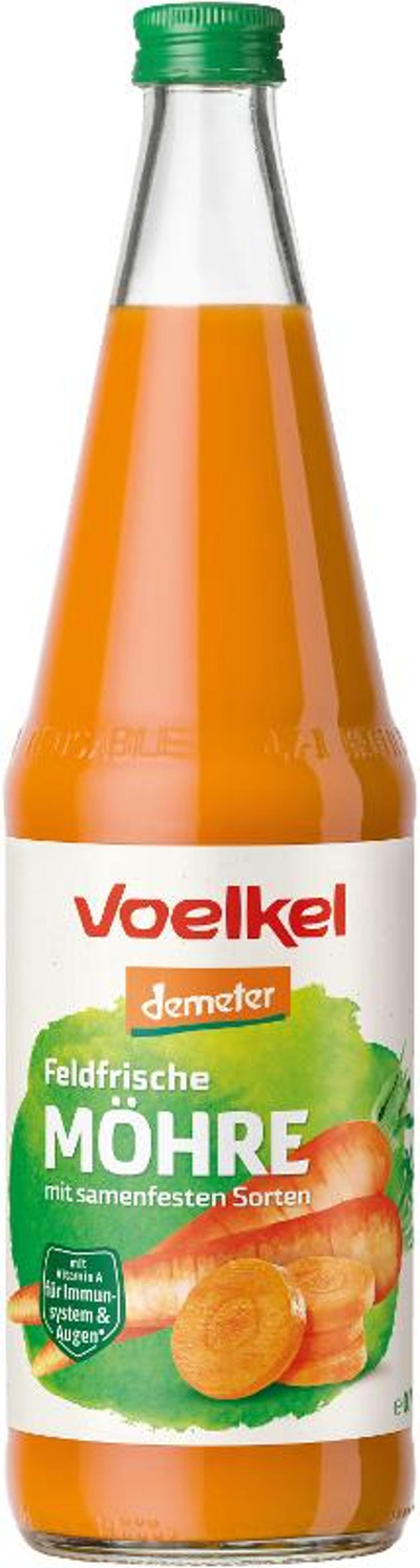 Produktfoto zu Möhrensaft feldfrisch 6 x 0,7l