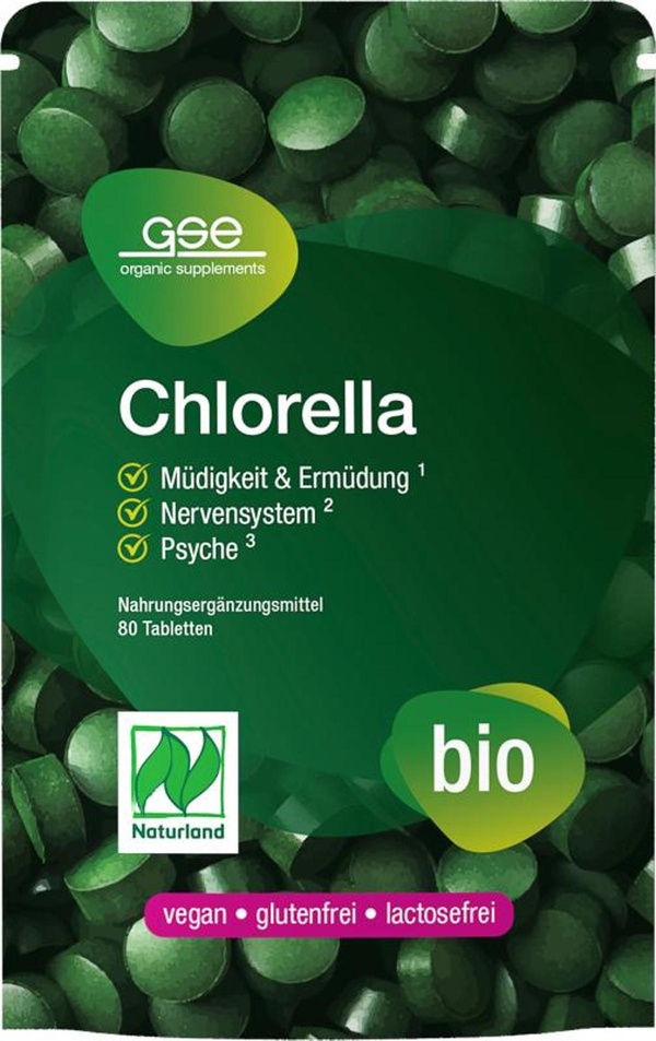 Produktfoto zu Chlorella 80 Tbl a 500mg