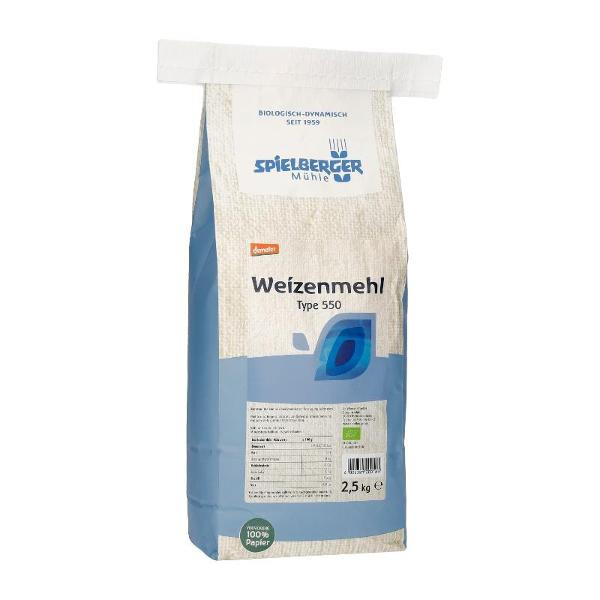 Produktfoto zu Weizenmehl 550 2,5kg