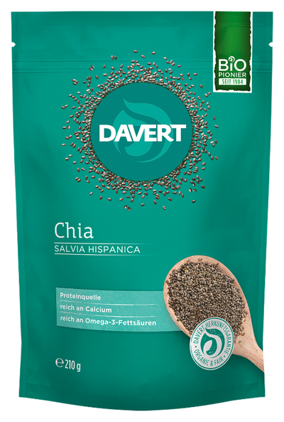 Produktfoto zu Chiasamen schwarz 210g