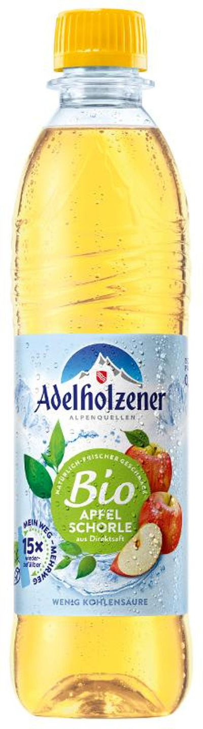 Produktfoto zu Adelholzener Apfel Schorle 12 x 0,5l