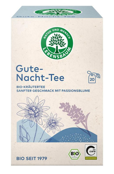 Produktfoto zu Gute Nacht Tee 20x1,5g