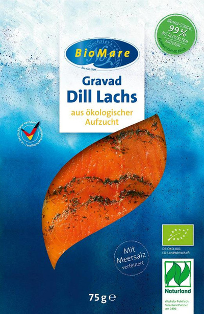 Produktfoto zu Gravad-Dill-Lachs 75g