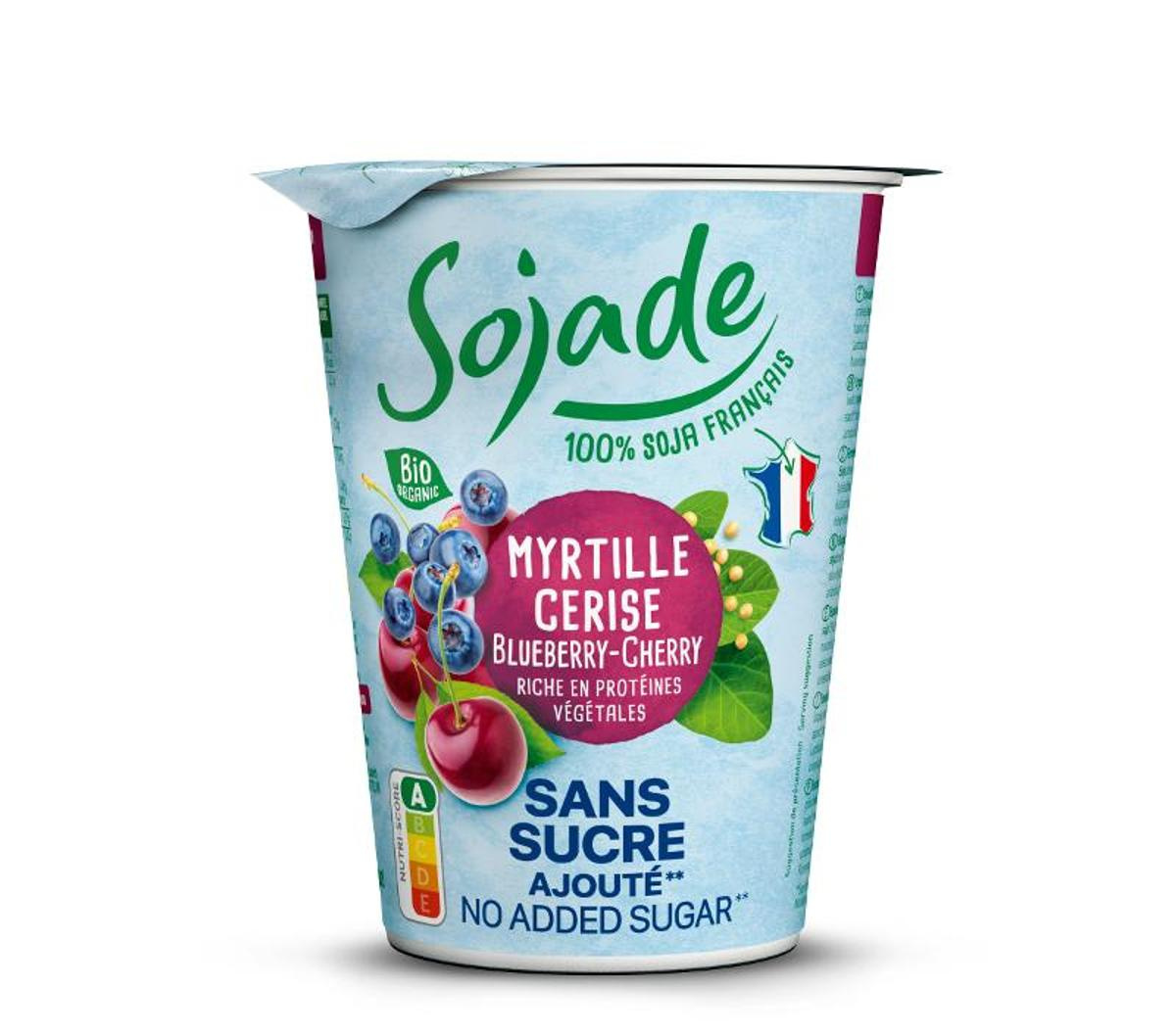 Sojade Heidelbeere-Kirsche ohne Zucker 400g