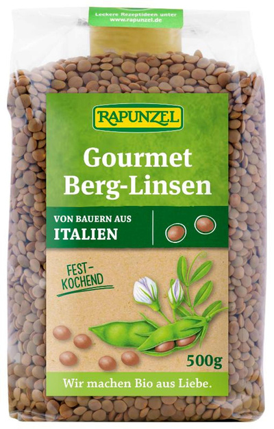 Produktfoto zu Gourmet Berg-Linsen 500g