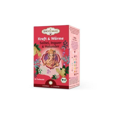 Produktfoto zu Kraft & Wärme Tee 16x2g