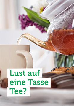 Produktfoto zu Hier findest du lose und abgepackte Tees für jede Tageszeit.