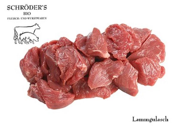 Produktfoto zu Lammgulasch aus der Keule