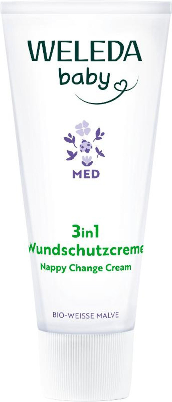Produktfoto zu Weiße Malve Wundschutzcreme Med 3in1 50ml