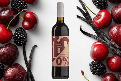 Produktfoto zu Merlot Zero, Mureda Rodolia, 0,75l