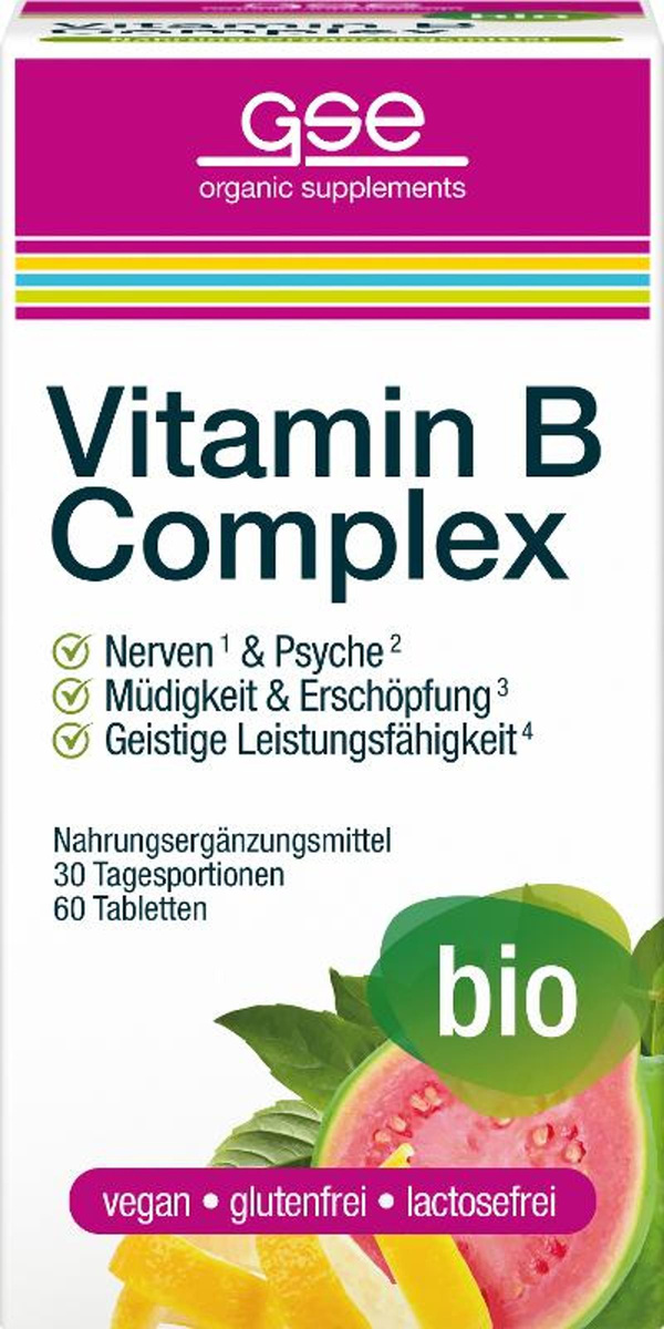 Produktfoto zu Vitamin B Complex 60 Tbl