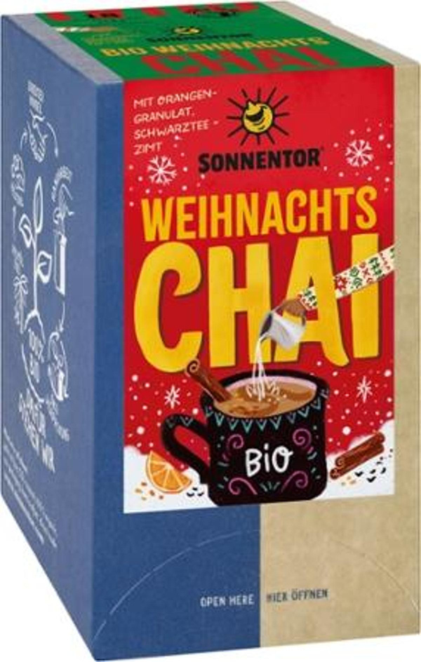 Produktfoto zu Weihnachts Chai Tee 18x1,8g
