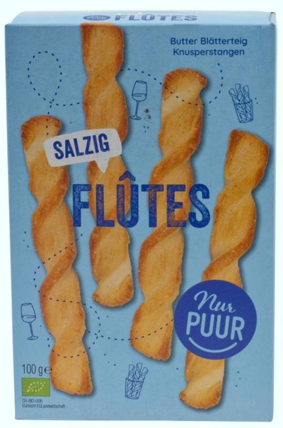 Produktfoto zu Flûtes salzig 100g
