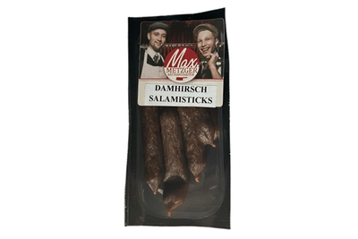 Produktfoto zu Damhirsch Salamisticks, 5 Stück 70g