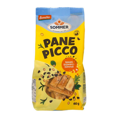 Produktfoto zu Pane Picco Sesam Schwarzkümmel 150g